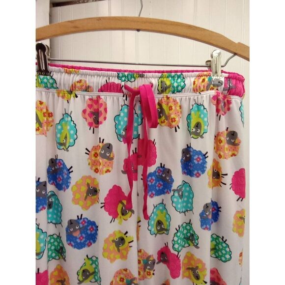 Good night kiss, counting sheep, pajama bottoms. Size large - Picture 4 of 6